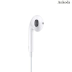 Ankoda Wired Headphones for iPhone Earbuds with Lightning Connector (Built-in Microphone & Volume Control) Compatible for iPhone 14/13/12/11/XR/XS/X/8/7/Pro Max【Official Certified Earphones】-Plug&Play