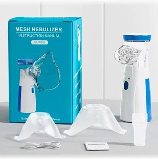 Portable Mesh Nebulizer – Fast & Silent Breathing Relief